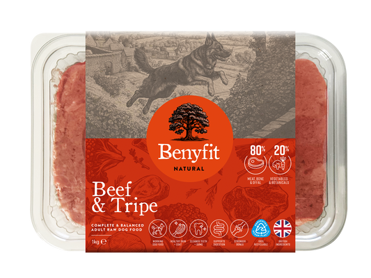 Benyfit Natural - Beef & Tripe Complete 1kg