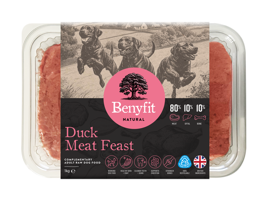 Benyfit Natural - Duck Meat Feast 80:10:10 1kg