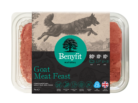 Benyfit Natural - Goat Meat Feast 80:10:10 1kg