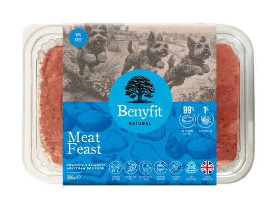 Benyfit Natural - Meat Feast Turkey (Veg Free) Complete 1kg