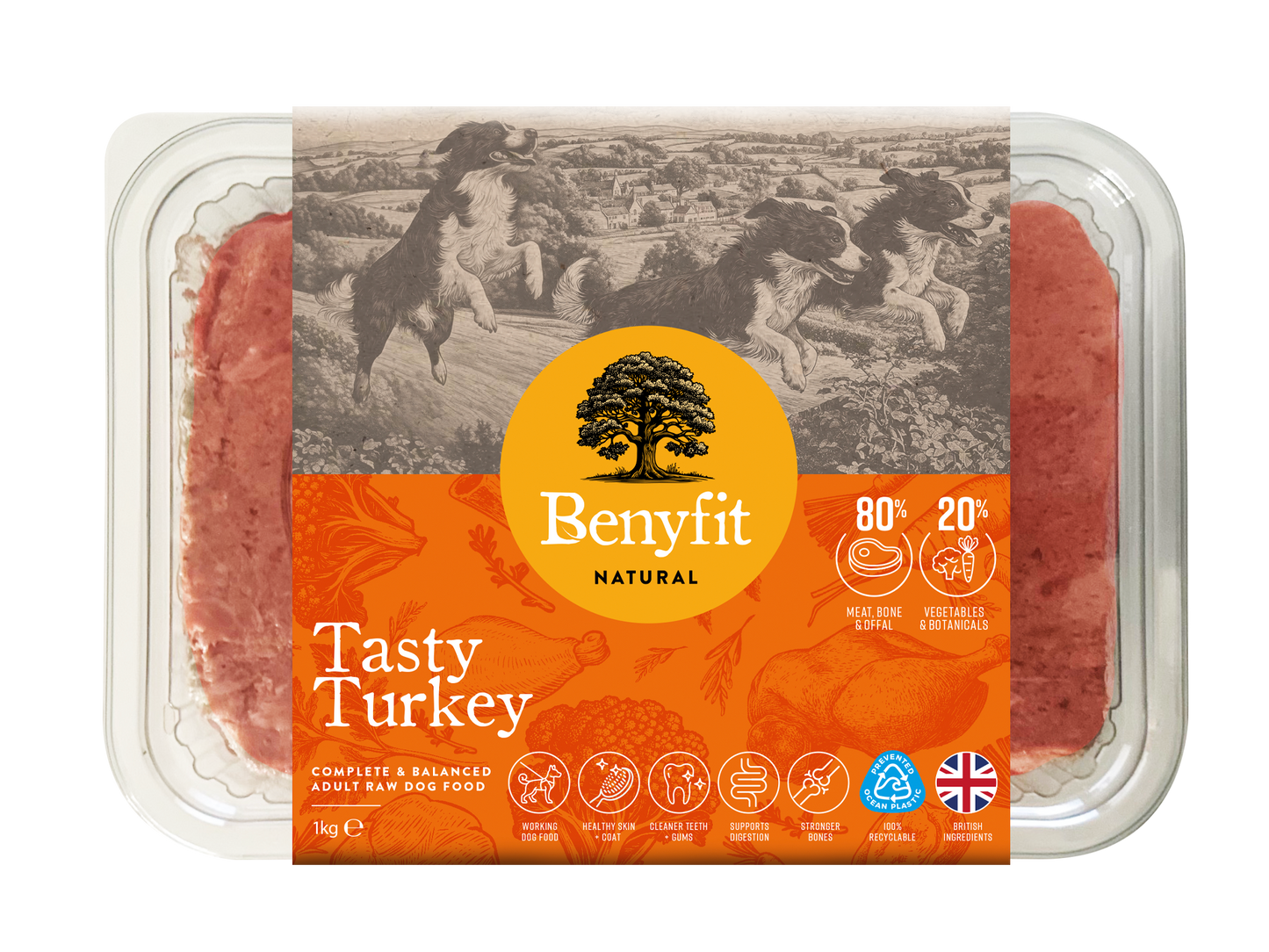 Benyfit Natural - Turkey Complete 1kg