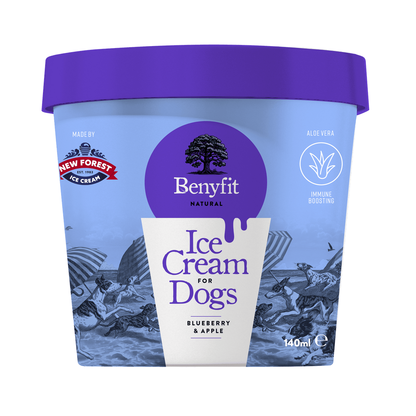 Billy & Margot - Blueberry & Apple Ice Cream for Dogs