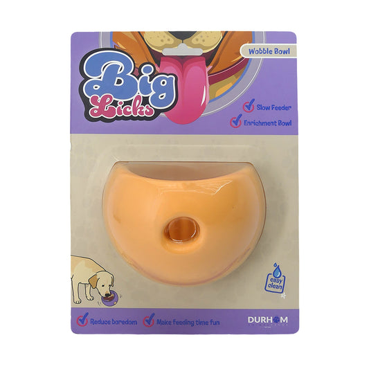 Big Licks - Wobble Bowl (Blue & Orange)