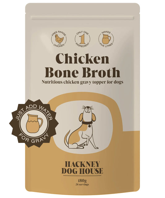 Bone Broth Powder for Dogs - Makes 5 Litres/24 Servings 🍖🥣