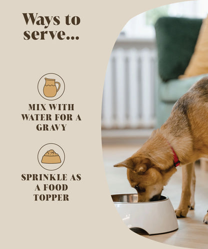 Bone Broth Powder for Dogs - Makes 5 Litres/24 Servings 🍖🥣