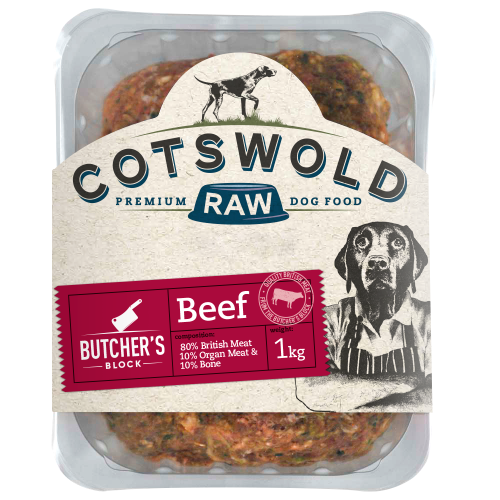 Cotswold Raw - Butcher's Block Beef 80:10:10 Mince 1kg