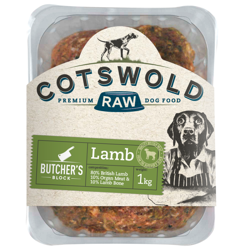 Cotswold Raw - Butcher's Block Lamb 80:10:10 Mince 1kg