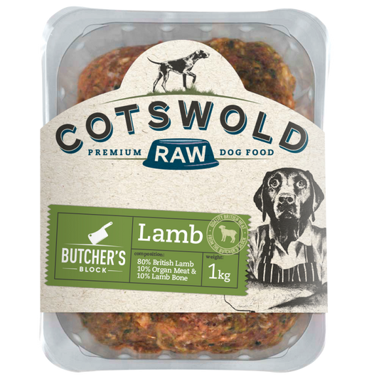 Cotswold Raw - Butcher's Block Lamb 80:10:10 Mince 1kg