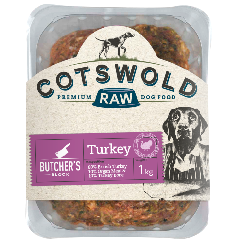 Cotswold Raw - Butcher's Block Turkey 80:10:10 Mince 1kg