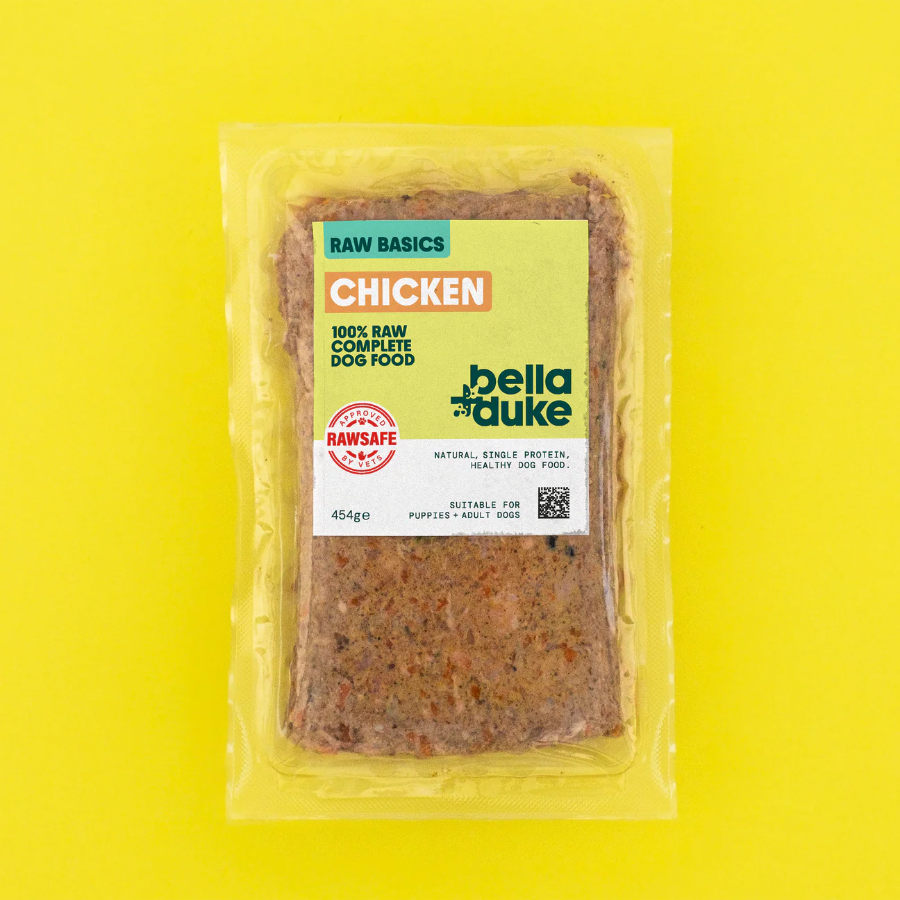 Bella & Duke - Raw Basics Chicken 454g