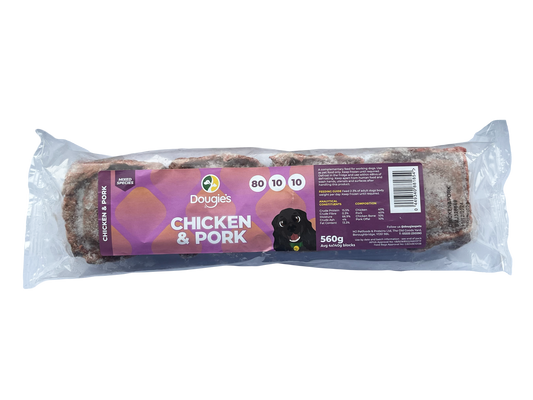 Dougies - Chicken & Pork 80:10:10 Mince 560g