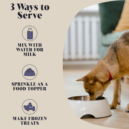 Calming Topper Goats Milk - Makes 12 Pints ☮️