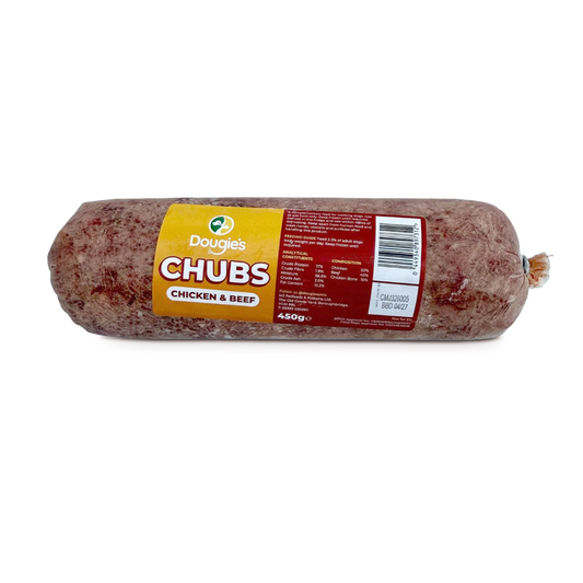 Dougies Chubs - Chicken & Beef 450g