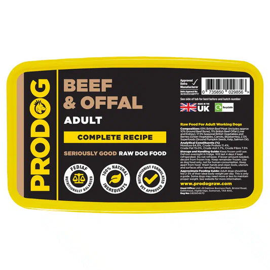 Prodog - Complete Beef with Offal 1kg