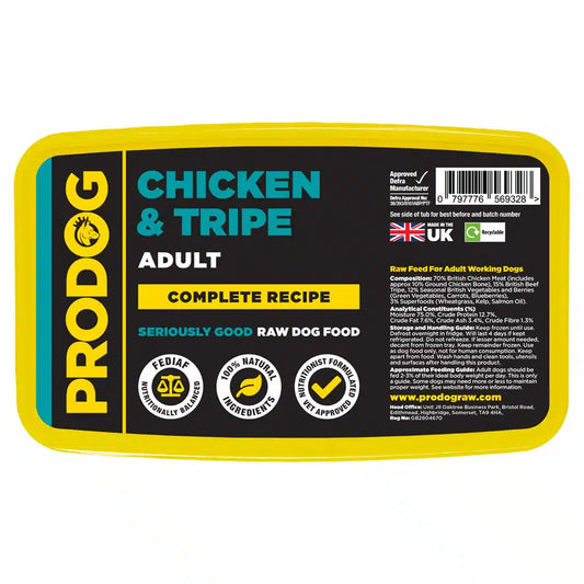 Prodog - Complete Chicken with Green Tripe 1kg