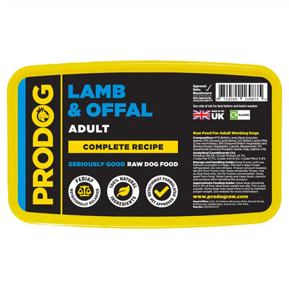 Prodog - Complete Lamb with Offal 1kg