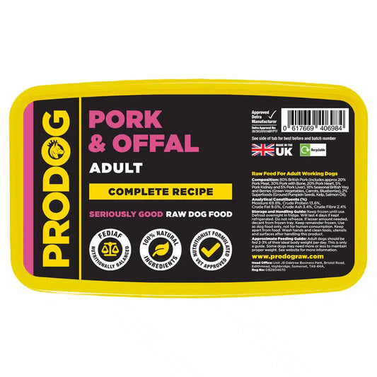 Prodog - Complete Pork with Offal 1kg