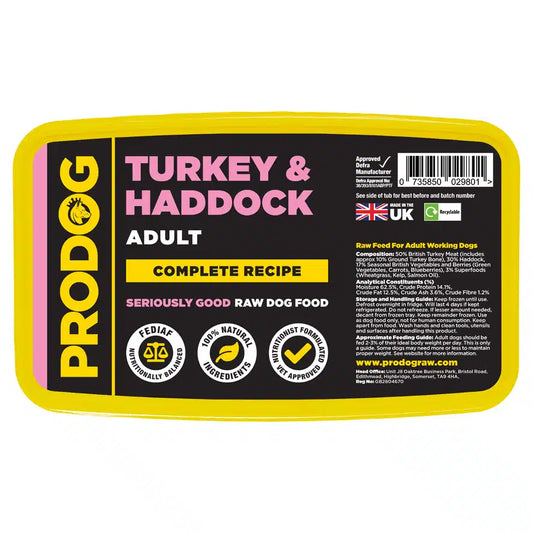 Prodog - Complete Turkey & Haddock 1kg
