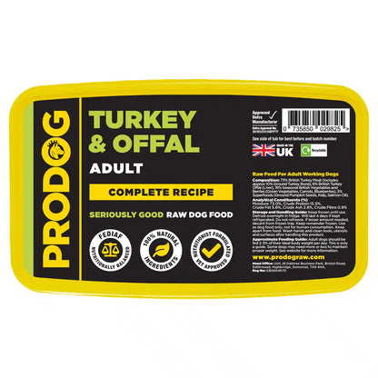 Prodog - Complete Turkey with Offal 1kg