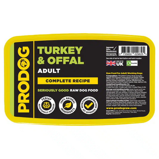 Prodog - Complete Turkey with Offal 1kg