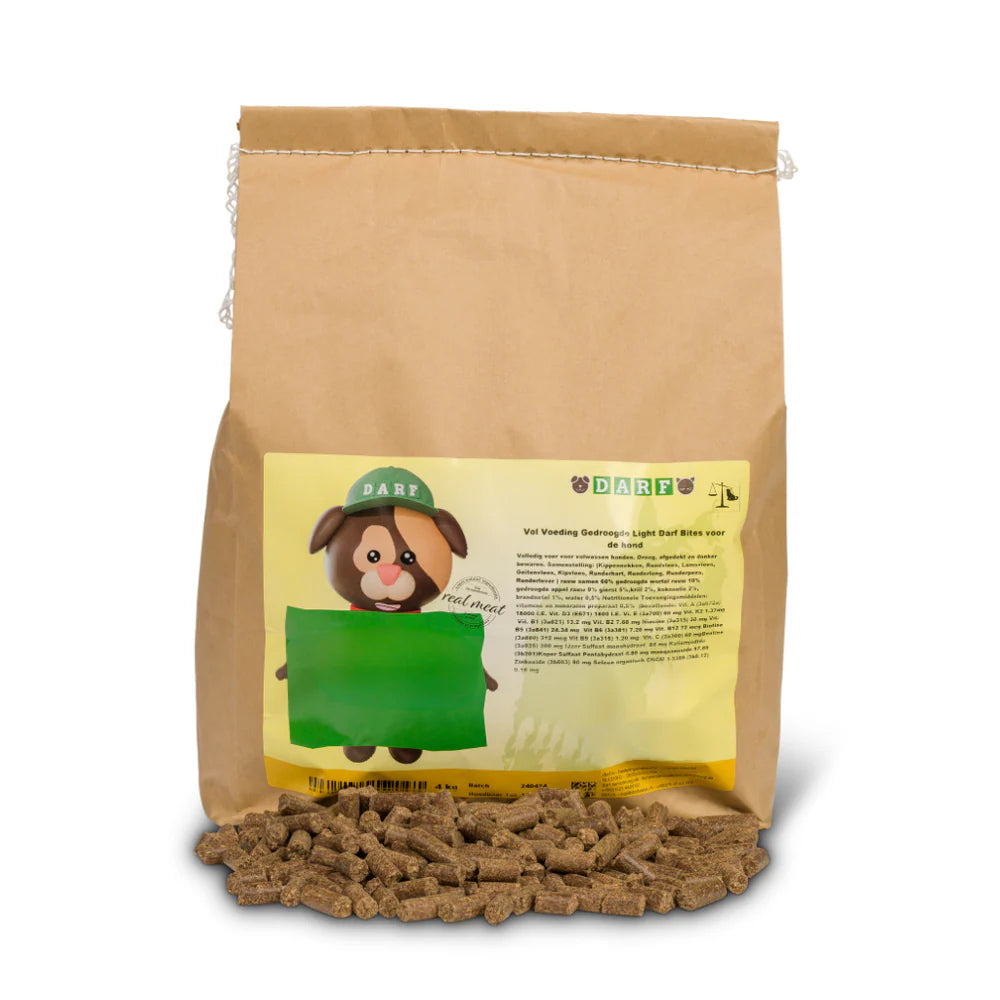 DARF - Light Complete Cold Pressed Dry Dog Food 4kg