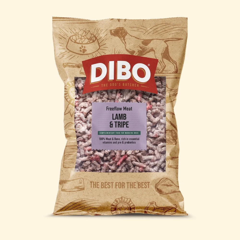 Totally Natural/Dibo - Lamb & Tripe Freeflow 1kg