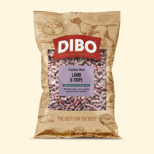 Totally Natural/Dibo - Lamb & Tripe Freeflow 1kg