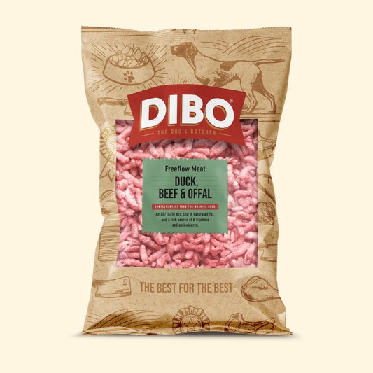Totally Natural/Dibo - Duck, Beef & Offal 80:10:10 Freeflow 1kg