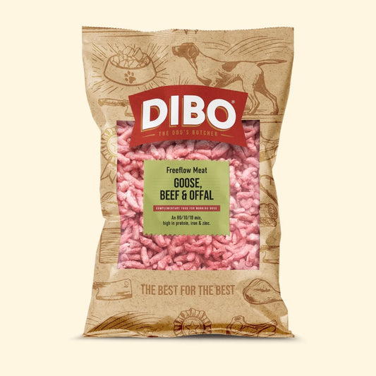Totally Natural/Dibo - Goose, Beef & Offal Freeflow 80:10:10 1kg