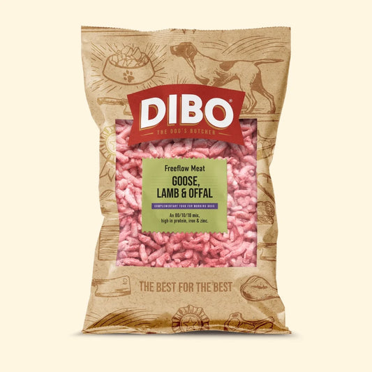 Totally Natural/Dibo - Goose, Lamb & Offal Freeflow 80:10:10 1kg