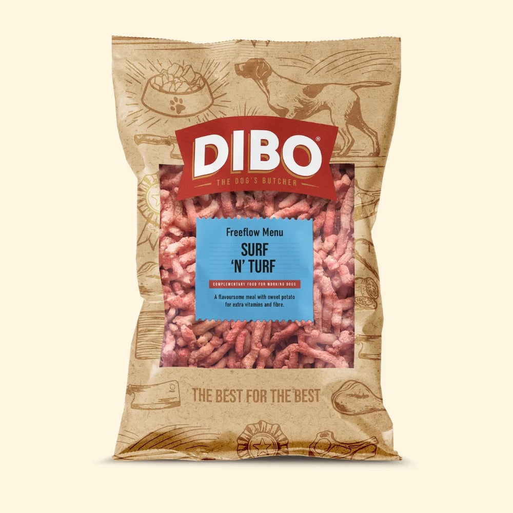Dibo - Surf & Turf Freeflow Mince 1kg