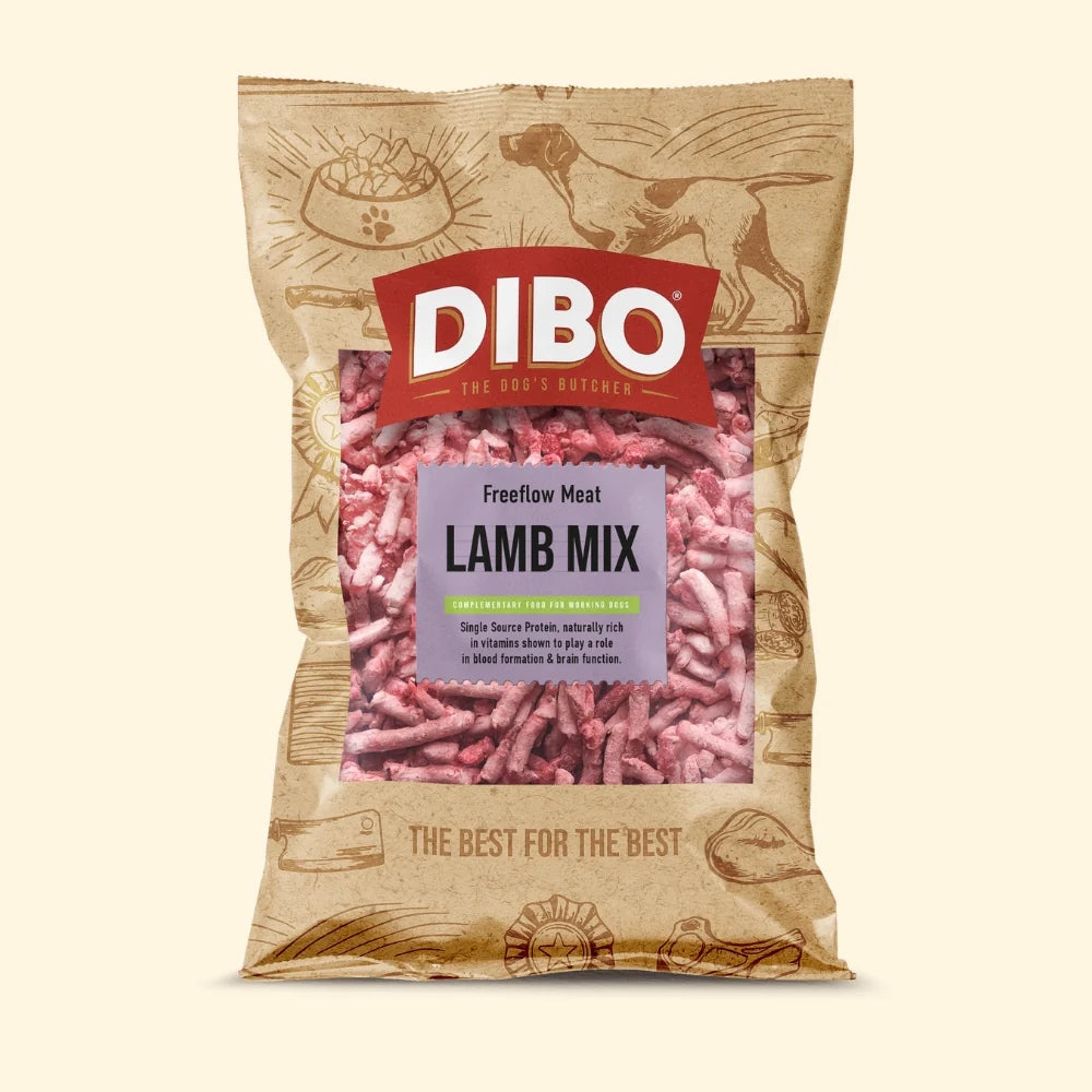 Dibo - Lamb Mix 80:10:10 Freeflow Mince 1kg