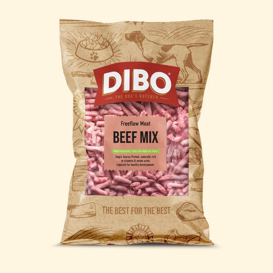 Dibo - Beef Mix 80:10:10 Freeflow Mince 1kg