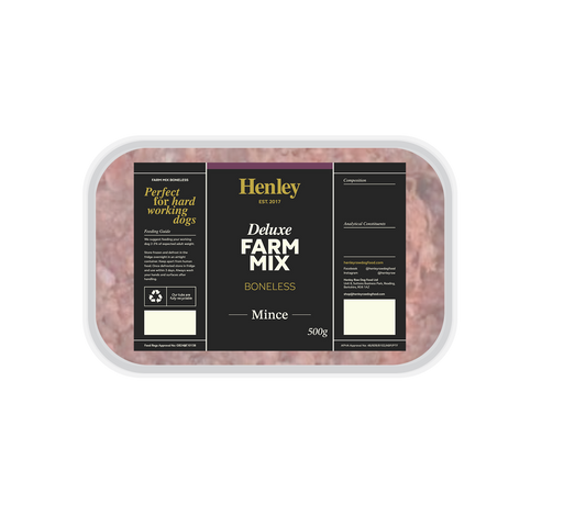 Henley Raw - Farm Mix Boneless 500g
