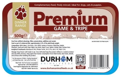 DAF Dinner - Game & Tripe 500g