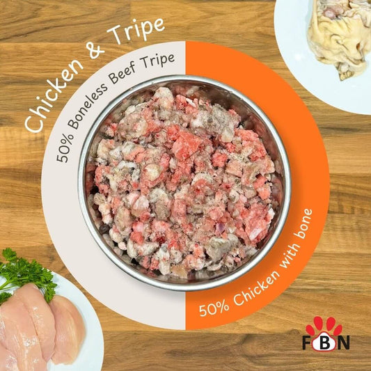 FBN - Chicken & Tripe Chunky Mince 1kg