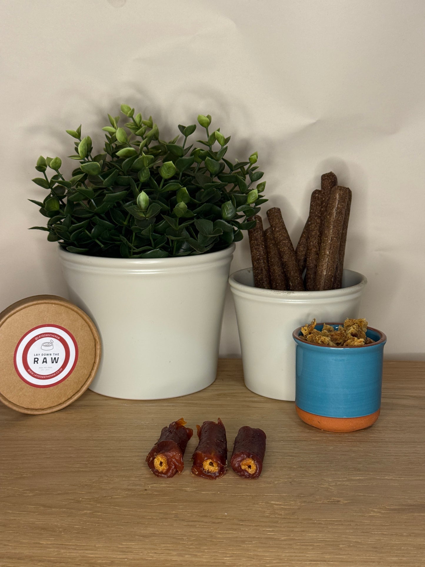 Salmon Wrapped Rice Tubes