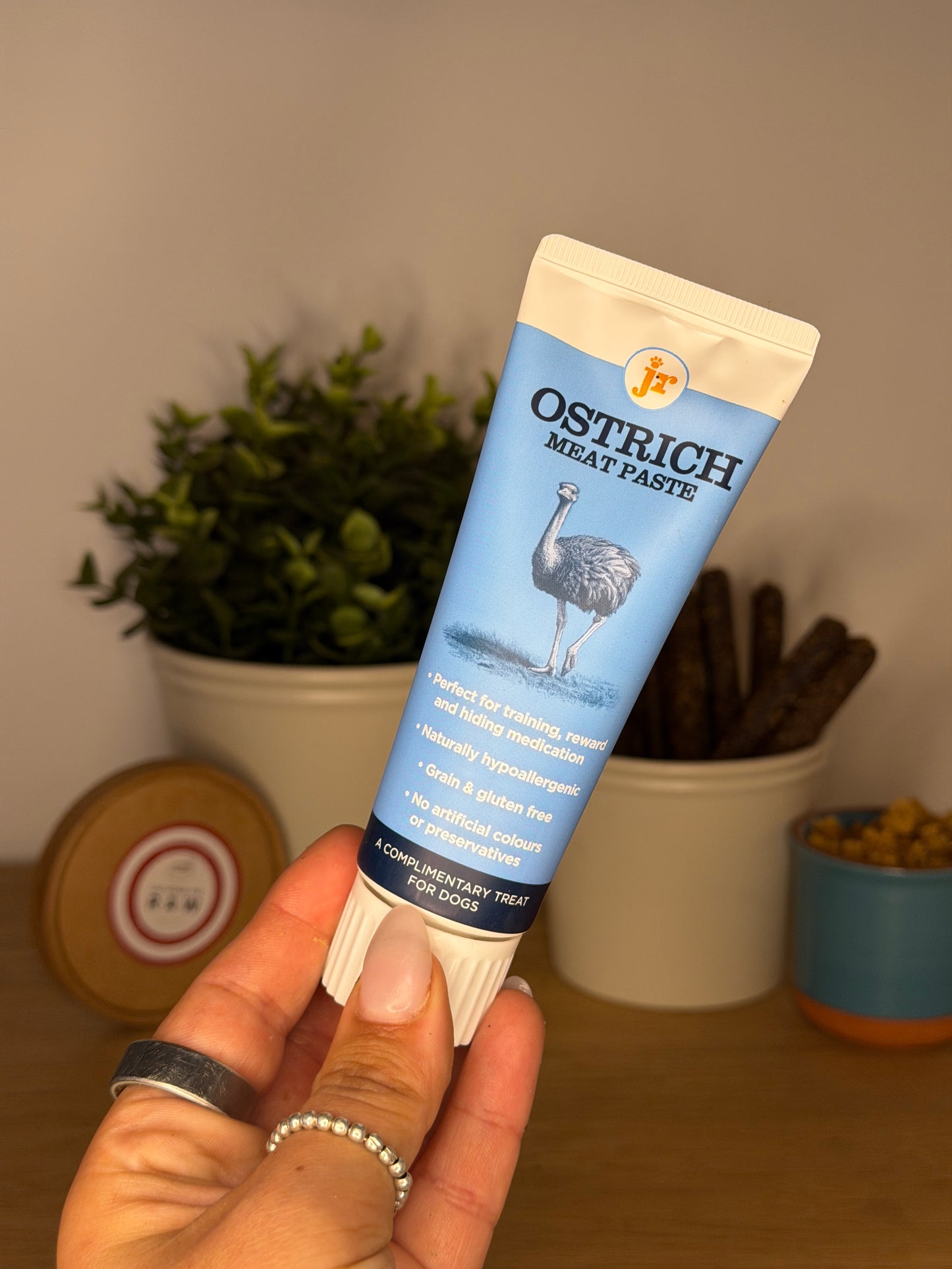 JR Squeezy Pastes (Cheese, Herring, Ostrich & Poultry)