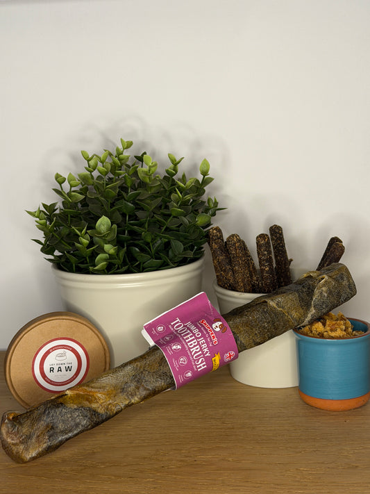 Jumbo Jerky Toothbrush - Wolf Fish