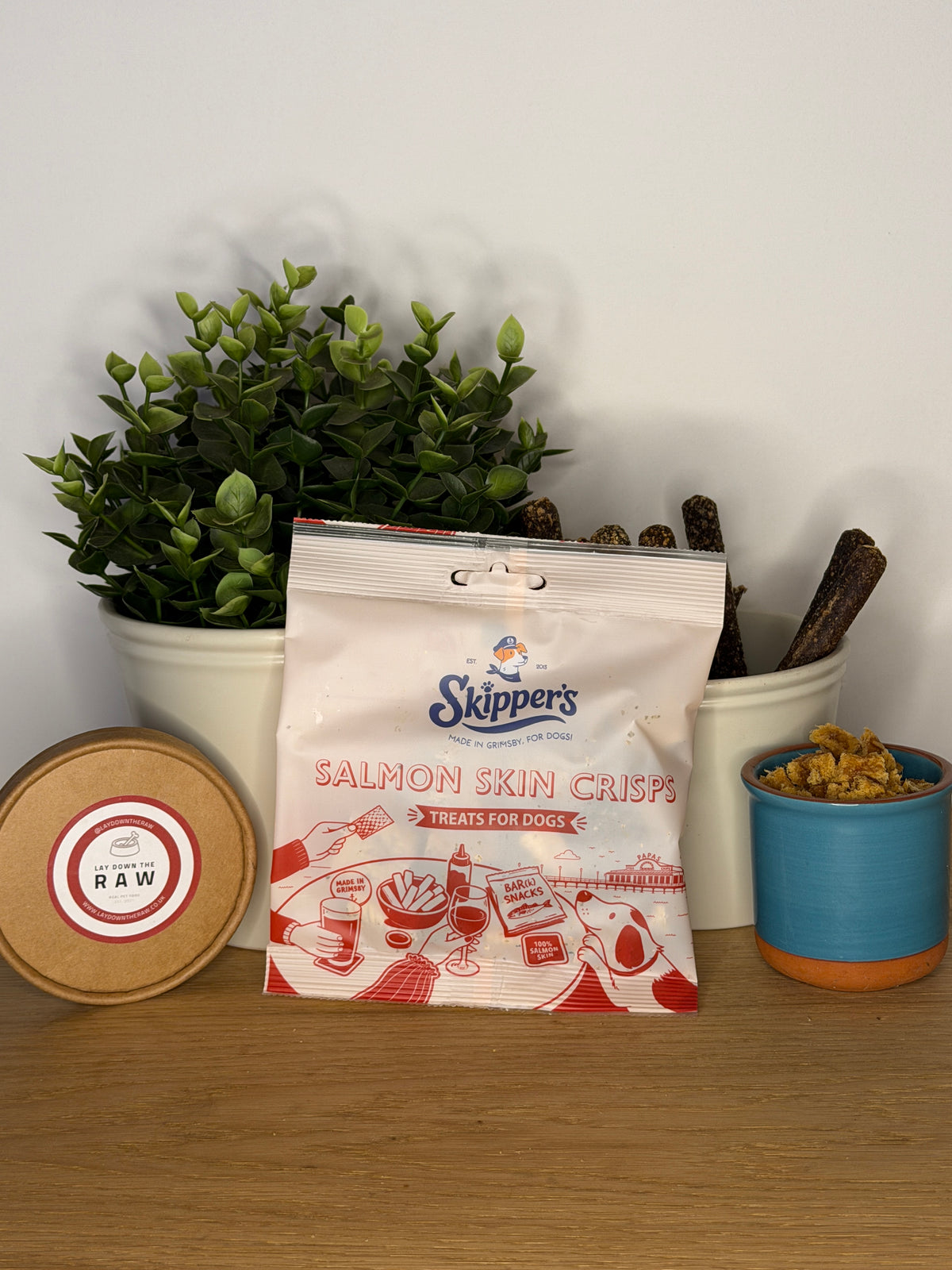 Skippers Fish Skin Crisps (Salmon & Cod Skin)