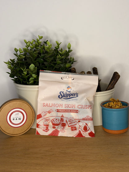 Skippers Fish Skin Crisps (Salmon & Cod Skin)