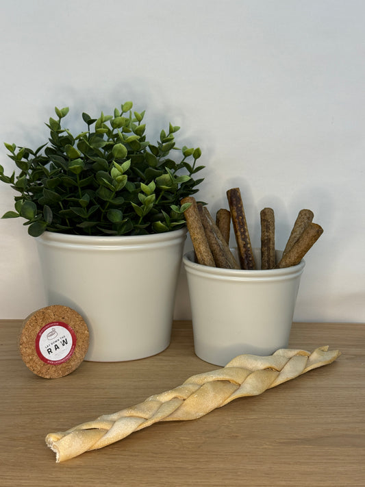 Braided Beef Skin - 30cm