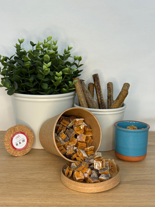 Salmon Skin Cubes