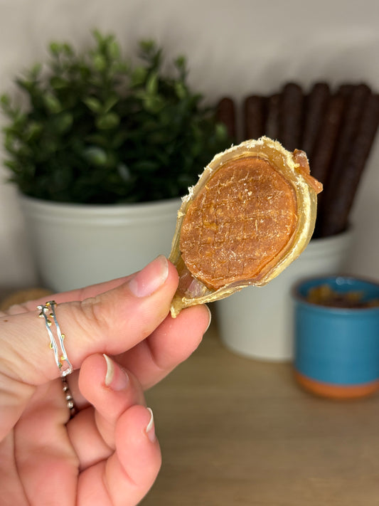 Chicken Stuffed Beef Rings