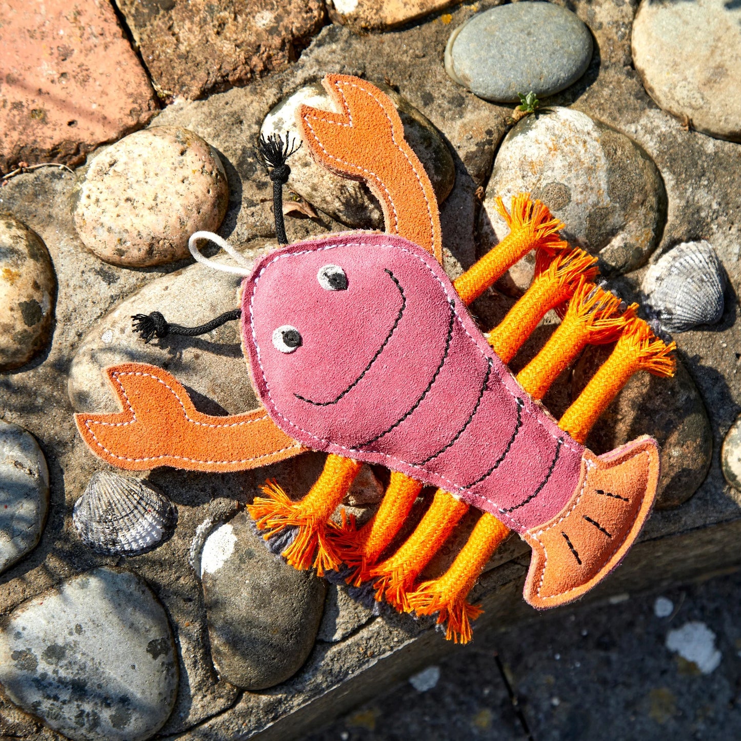 Larry the Lobster - Green & Wilds Eco Dog Toy