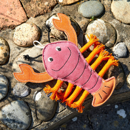 Larry the Lobster - Green & Wilds Eco Dog Toy