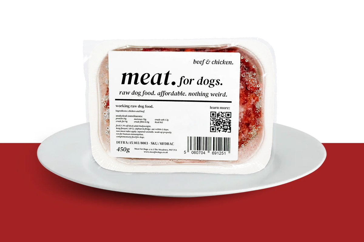 Meat for Dogs - Beef & Chicken 450g