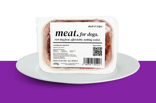 Meat for Dogs - Duck & Tripe 450g