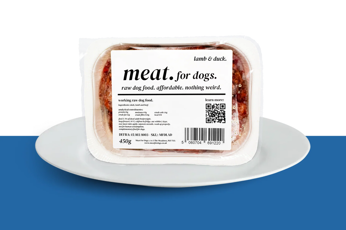 Meat for Dogs - Lamb & Duck 450g