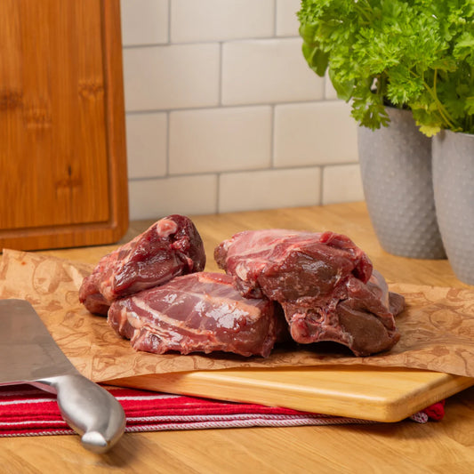 Muntjac Deer Meaty Chop Bones - DIBO Finest (Formerly The Dogs Butcher) 1kg